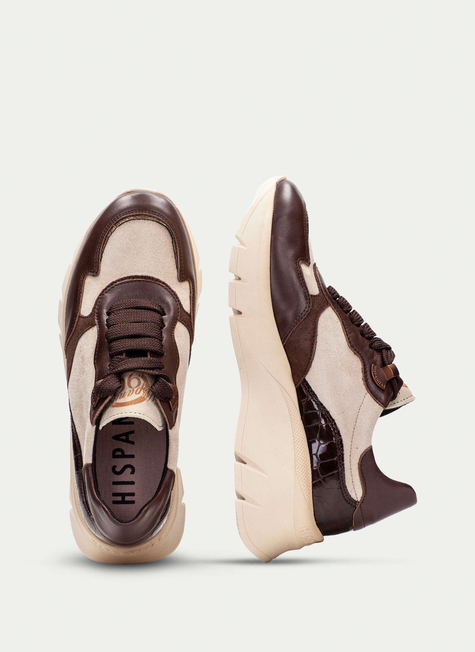 sneaker helsinki braun-milk