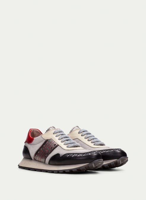 outlet deportivo loira negro-gris-rojo - hispanitas
