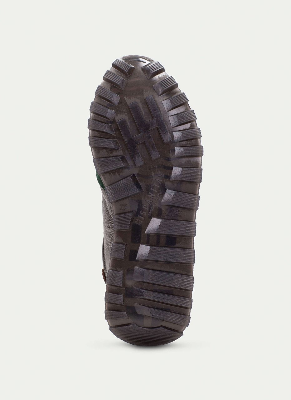 sneaker loira vert-acier-marron