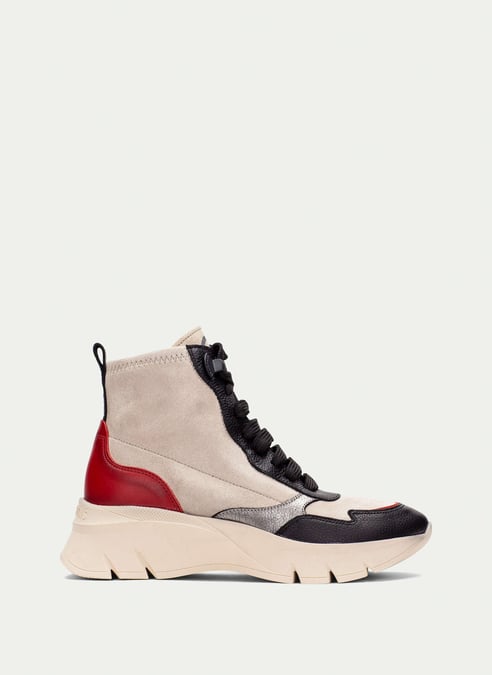 outlet botin sport helsinki negro-milk-rojo - hispanitas