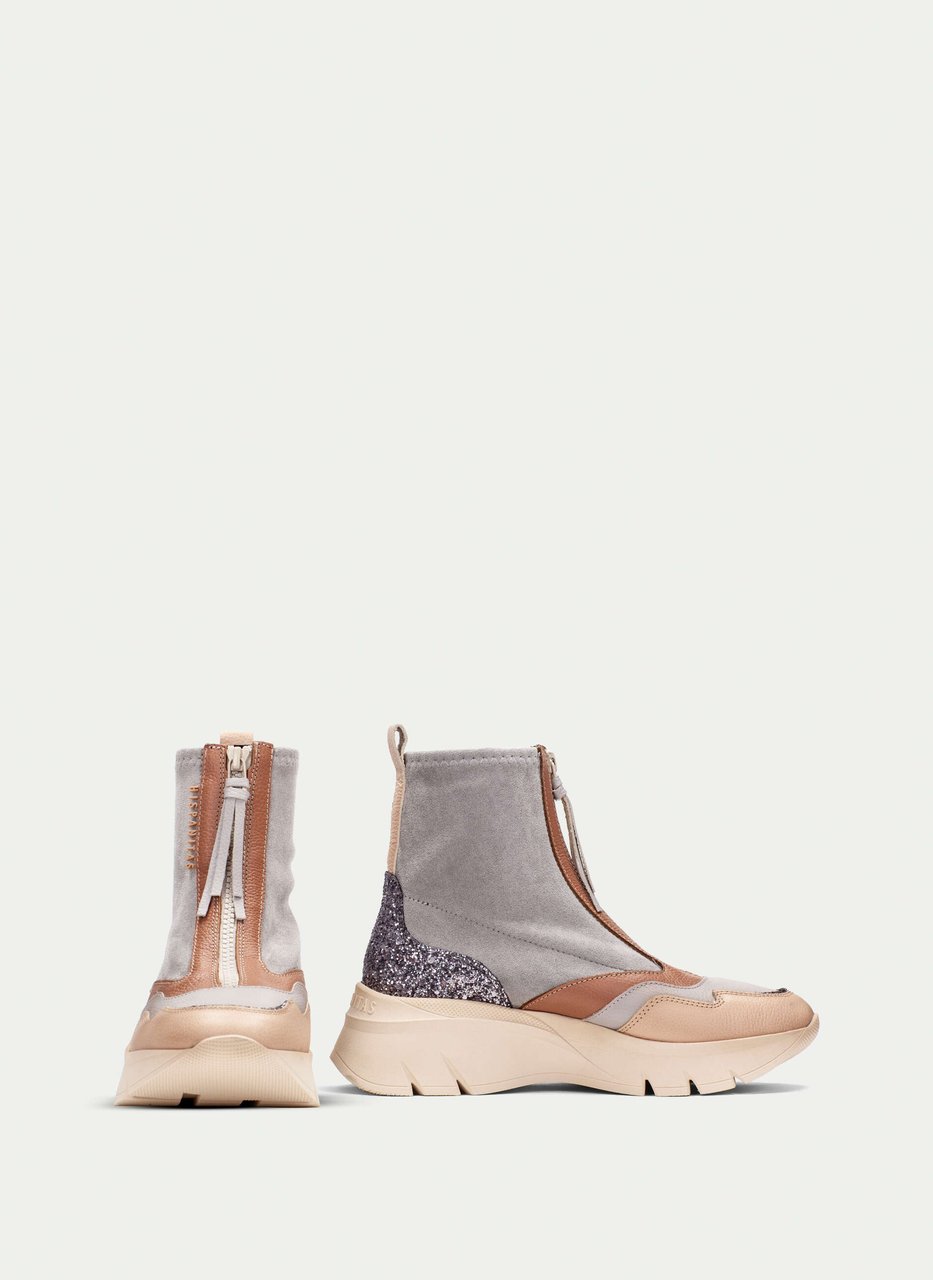 sport-ankle-boot helsinki grey-sand-glitter