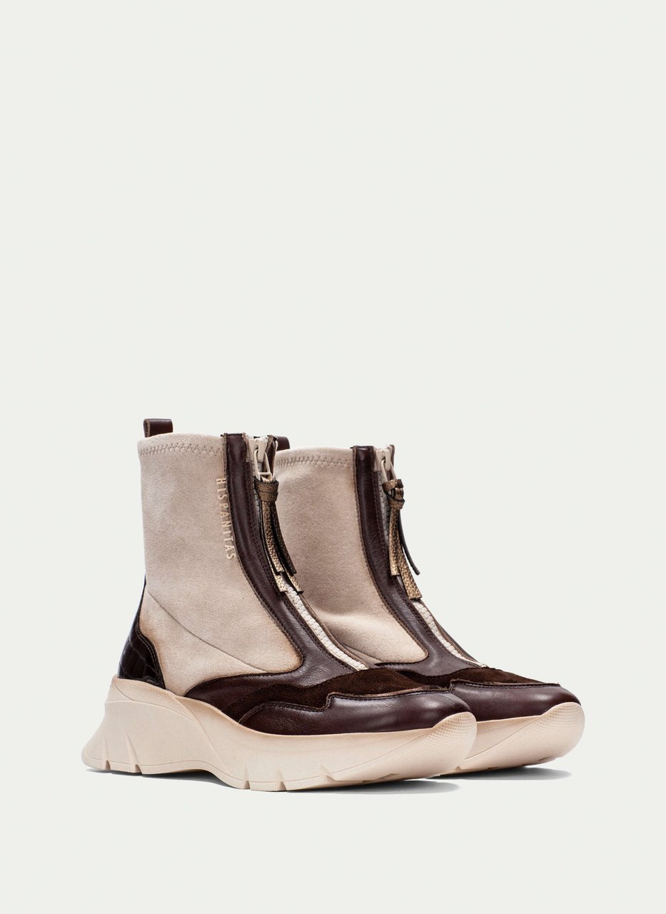 stiefelette-sport helsinki braun-milk