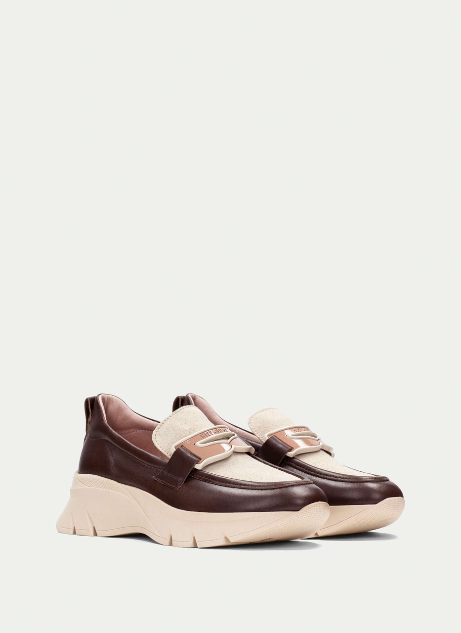 mokassin sport helsinki braun-milk