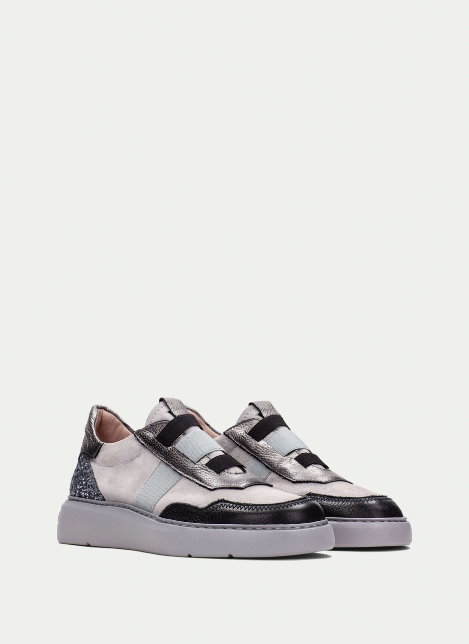 sportivi oceania nero-grigio-glitter