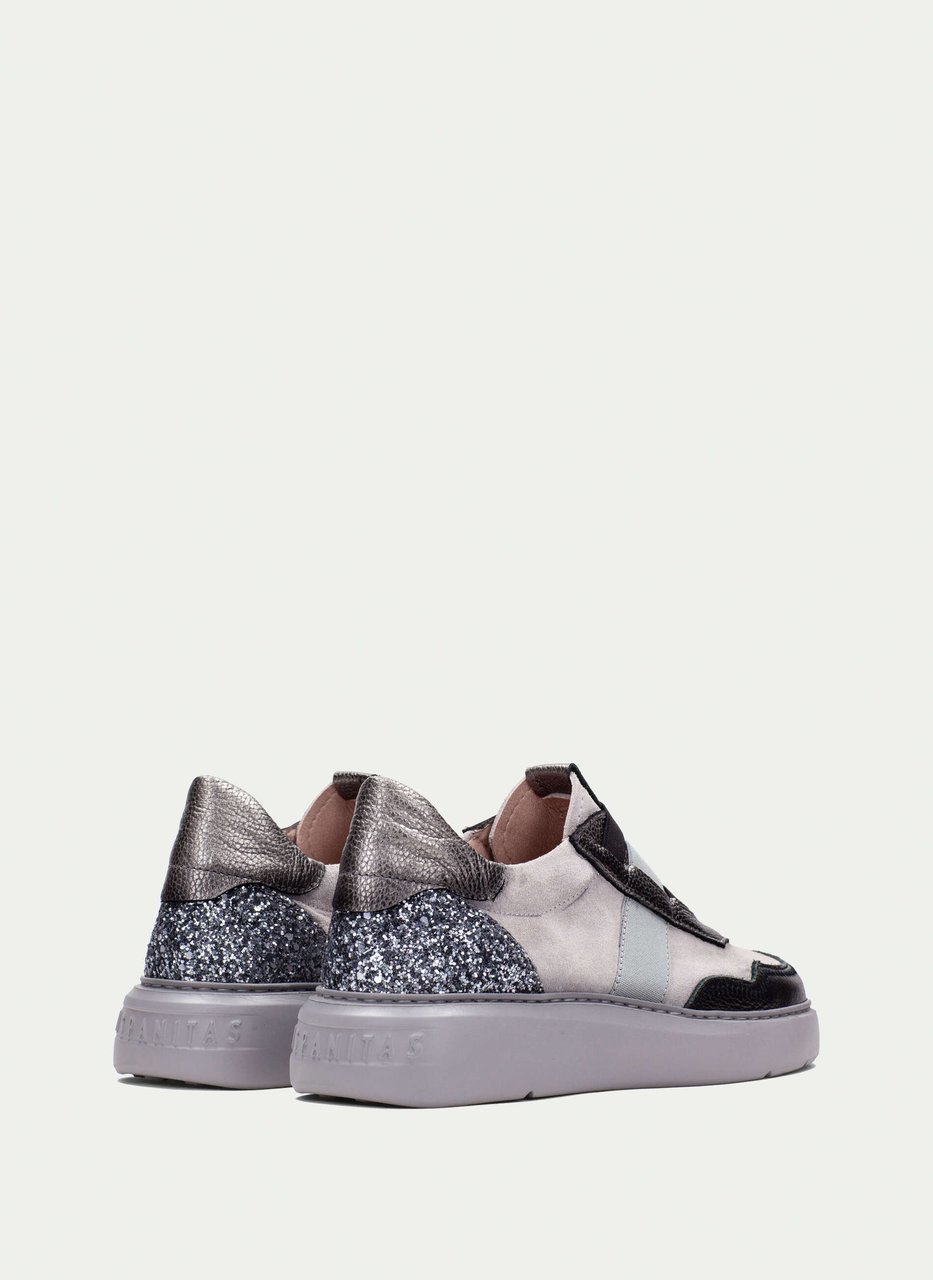 sportivi oceania nero-grigio-glitter