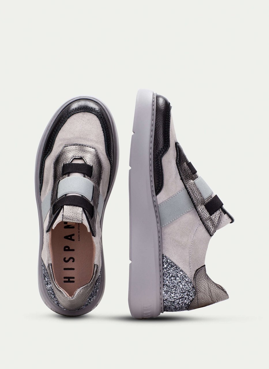 sportivi oceania nero-grigio-glitter