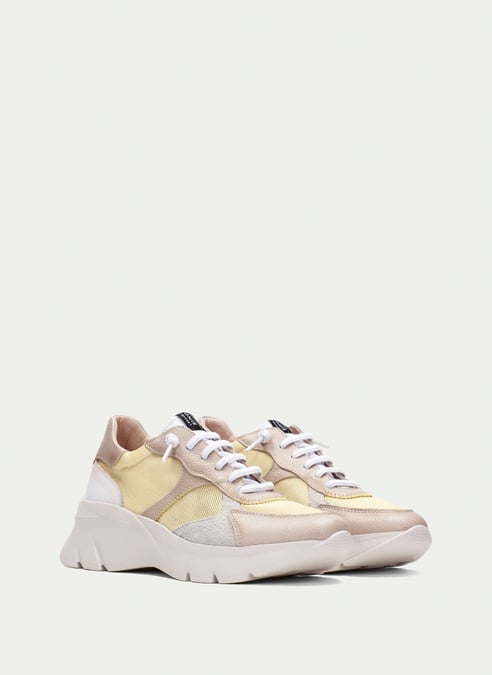 outlet deportivo habana taupe-banana-blanco - hispanitas