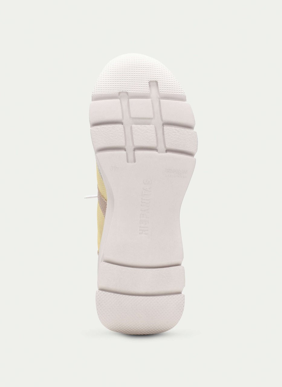 sportivi habana taupe-banana-bianco