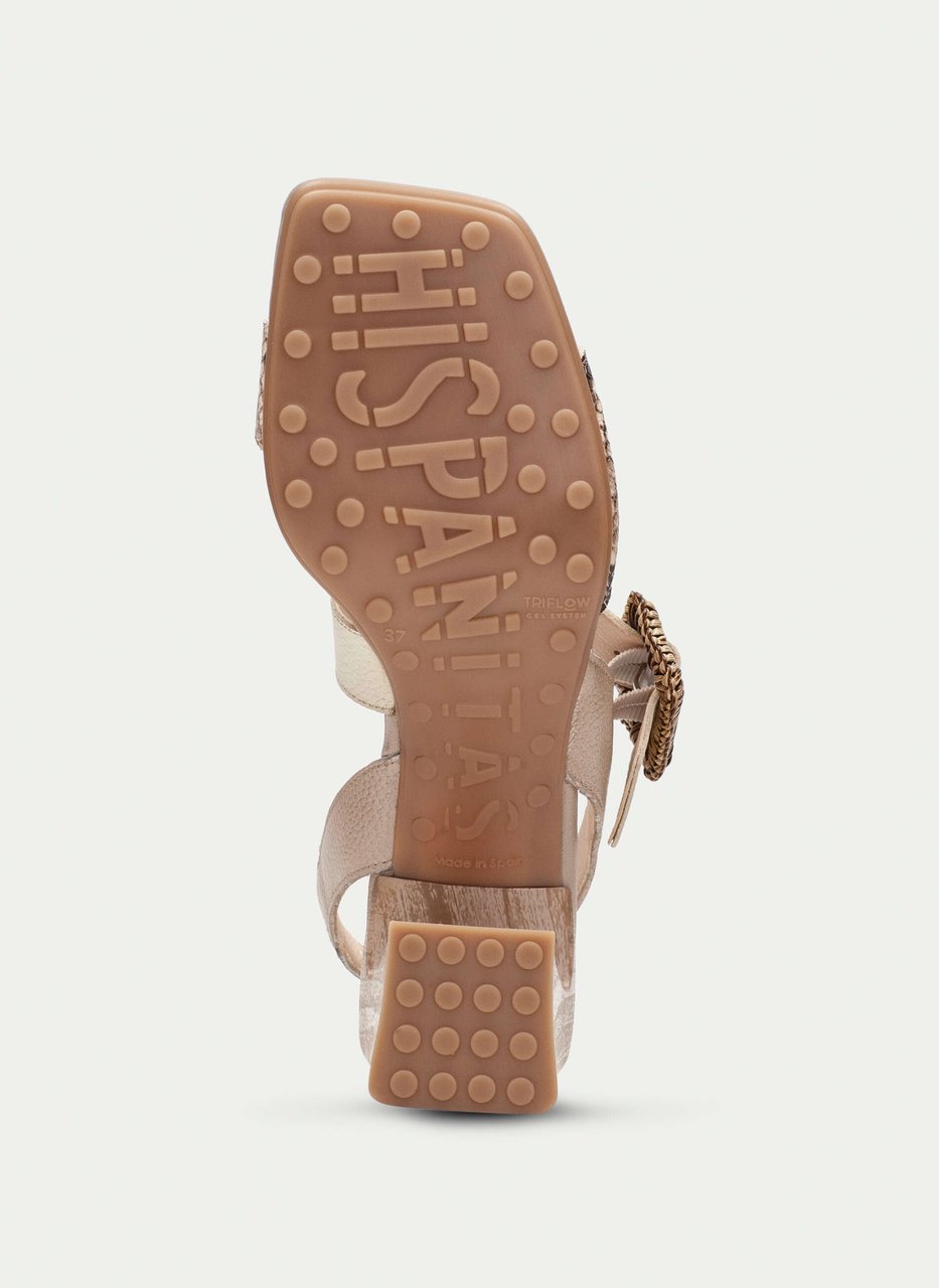 sandalen miami snake-taupe
