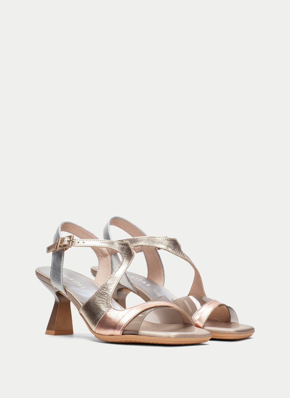 heeled sandal danielle metals