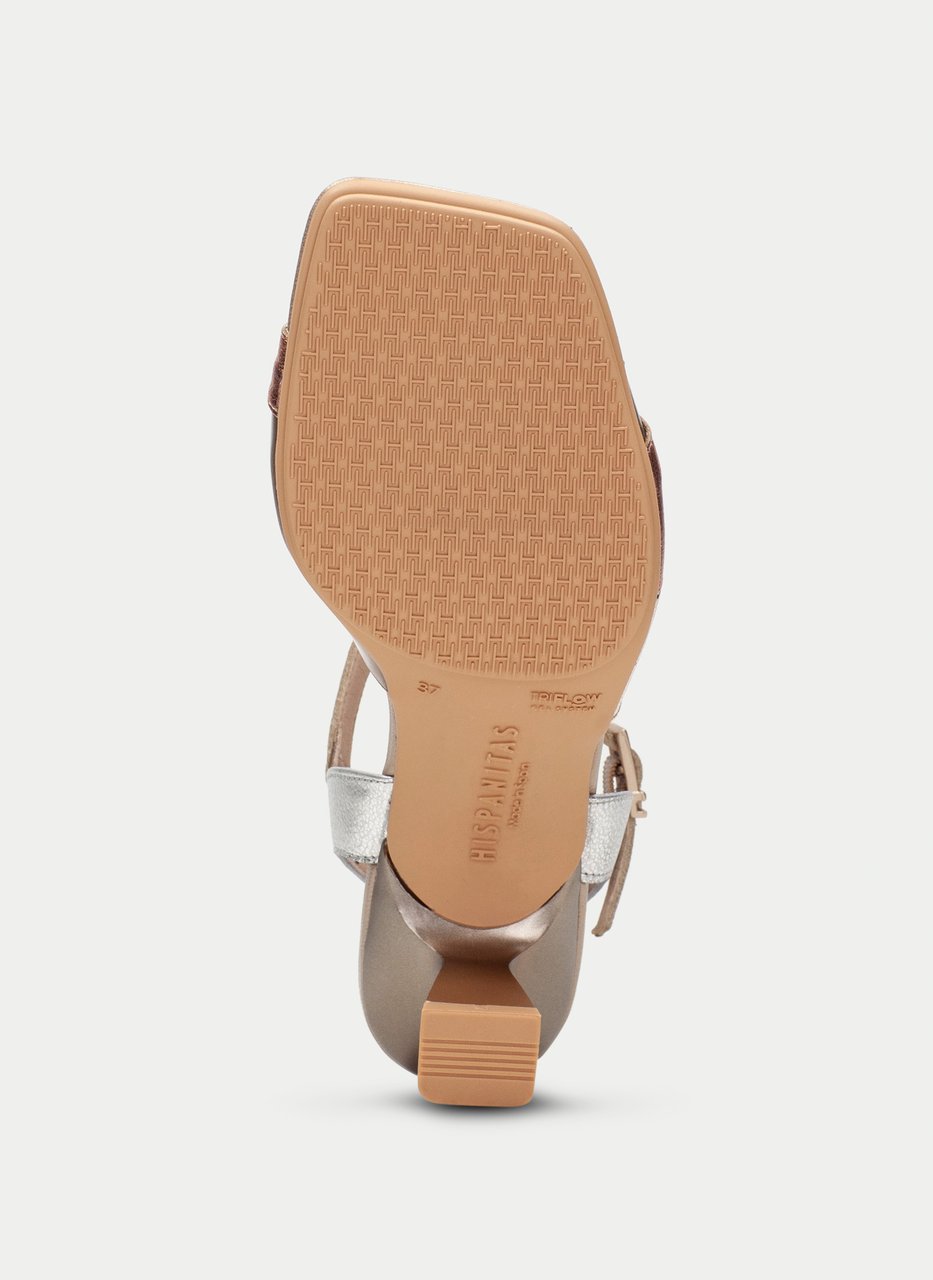 heeled sandal danielle metals