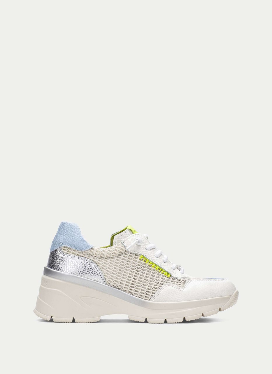 sneaker jade white-silver-sky