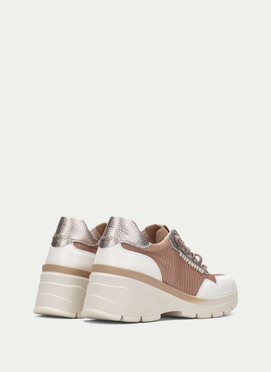 sneaker jade white-almond-champagne