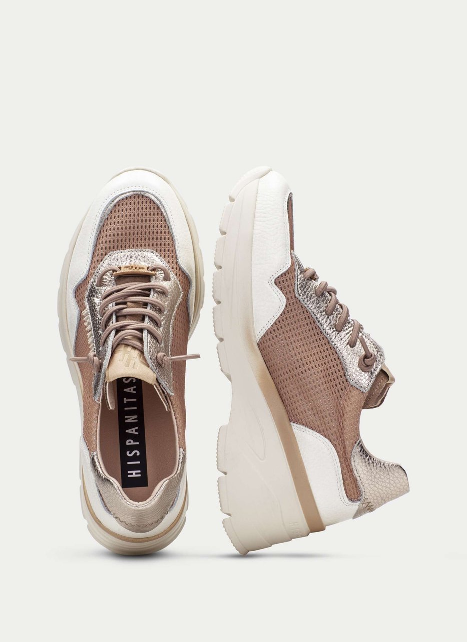 sneaker jade white-almond-champagne