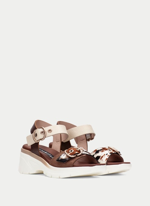 scarpe sandali-sportivi cedro pony-nocciola - hispanitas