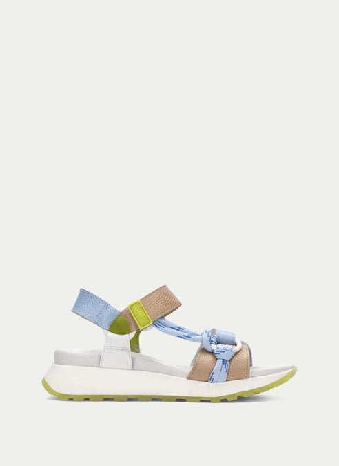 schuhe sport-sandal ambar weiß-desert-sky - hispanitas