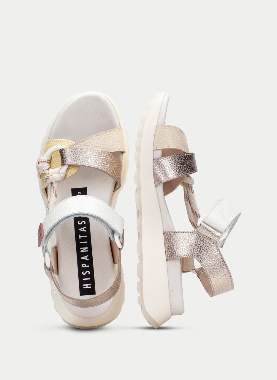 sport sandal ambar weiß-gelb-champagne