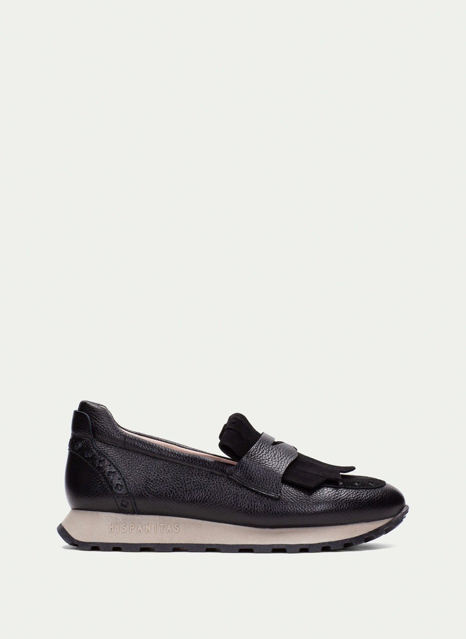 moccasins desportivos loira preto