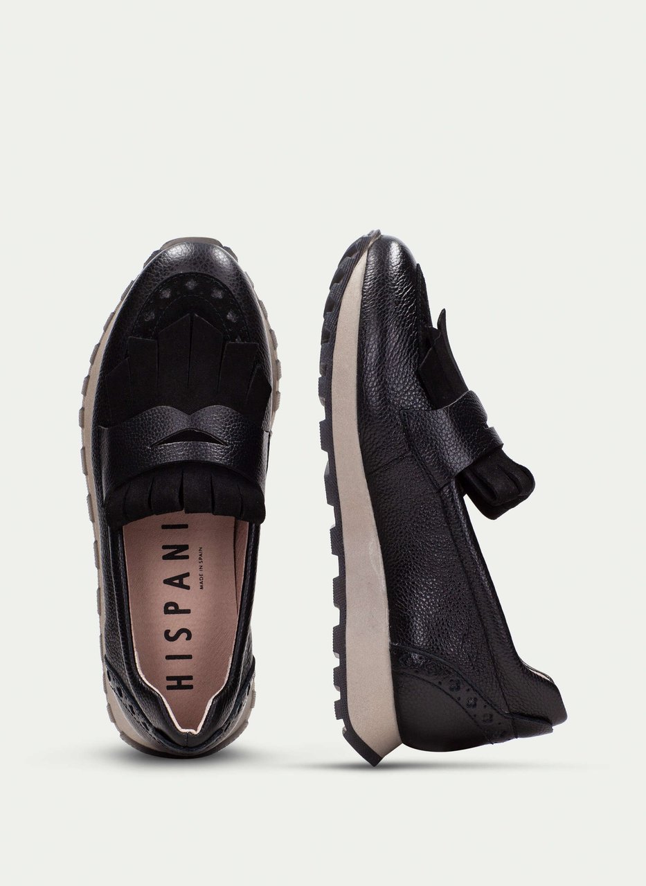 moccasins desportivos loira preto