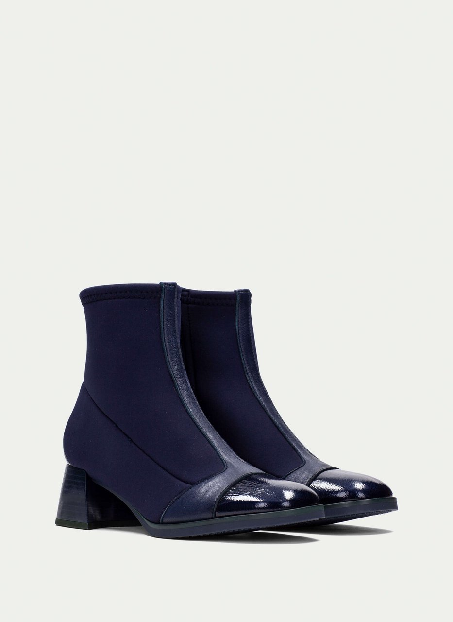 bottine milan bleu