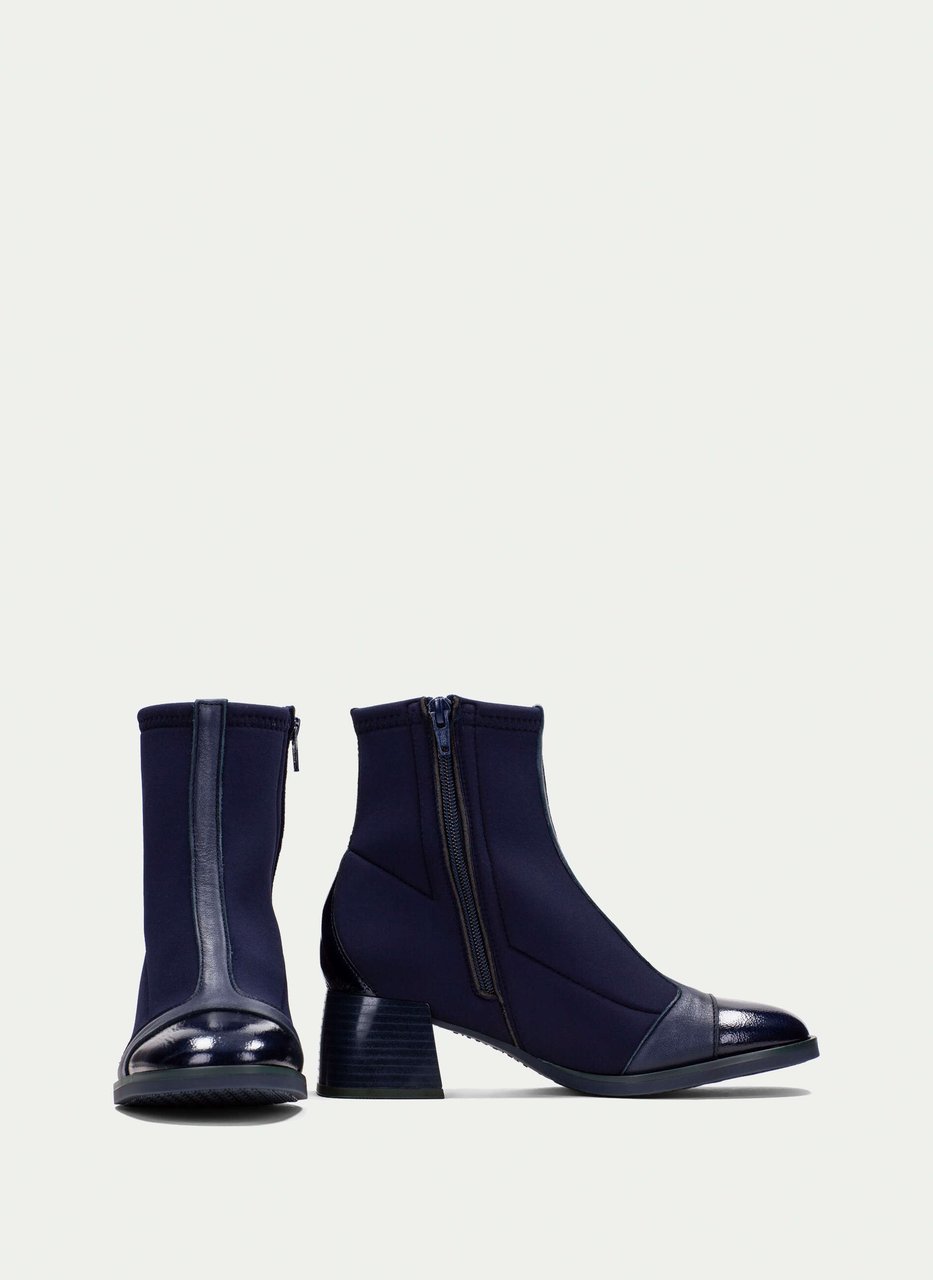bottine milan bleu