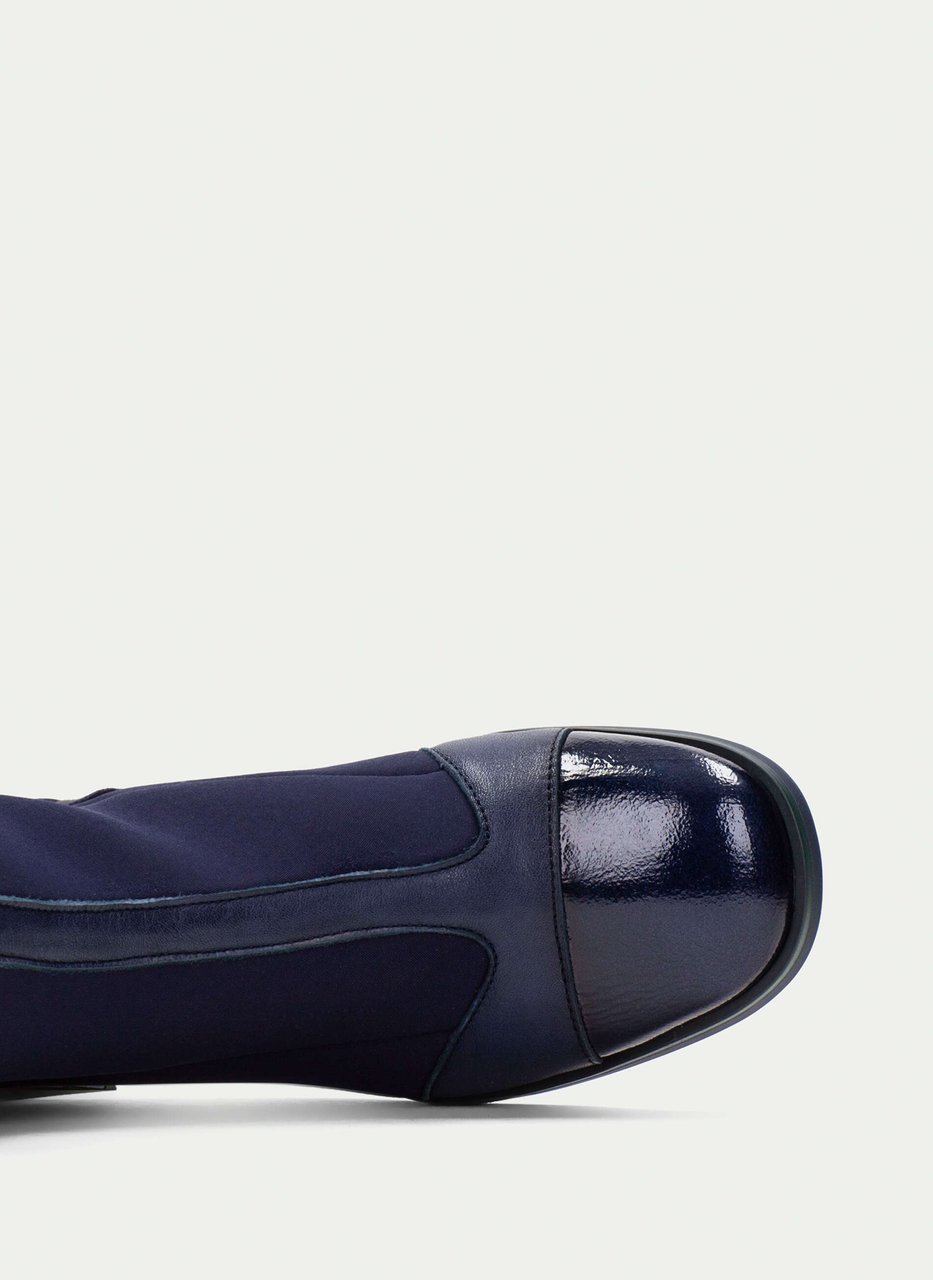 bottine milan bleu