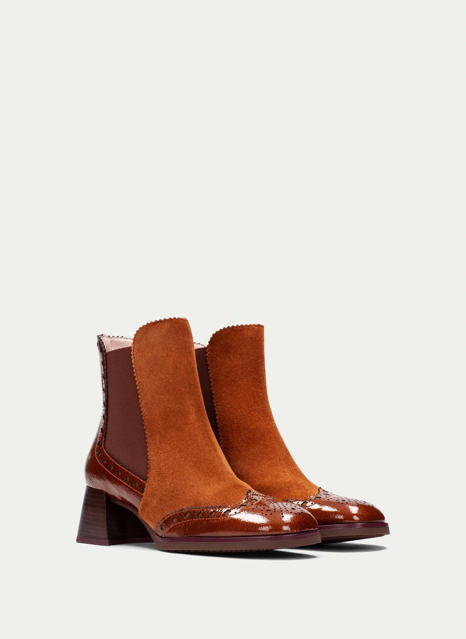 stiefelette milan leder