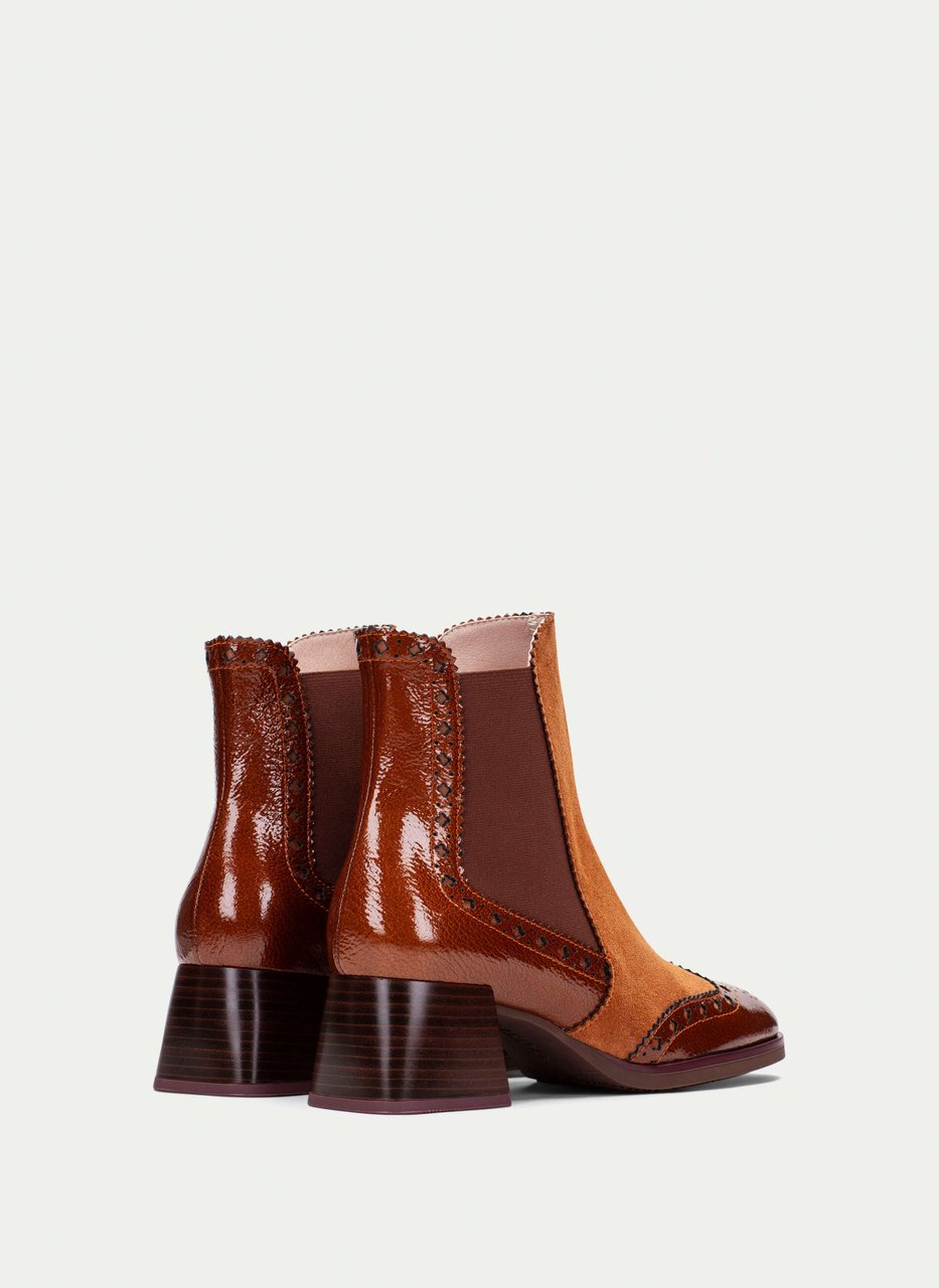 stiefelette milan leder
