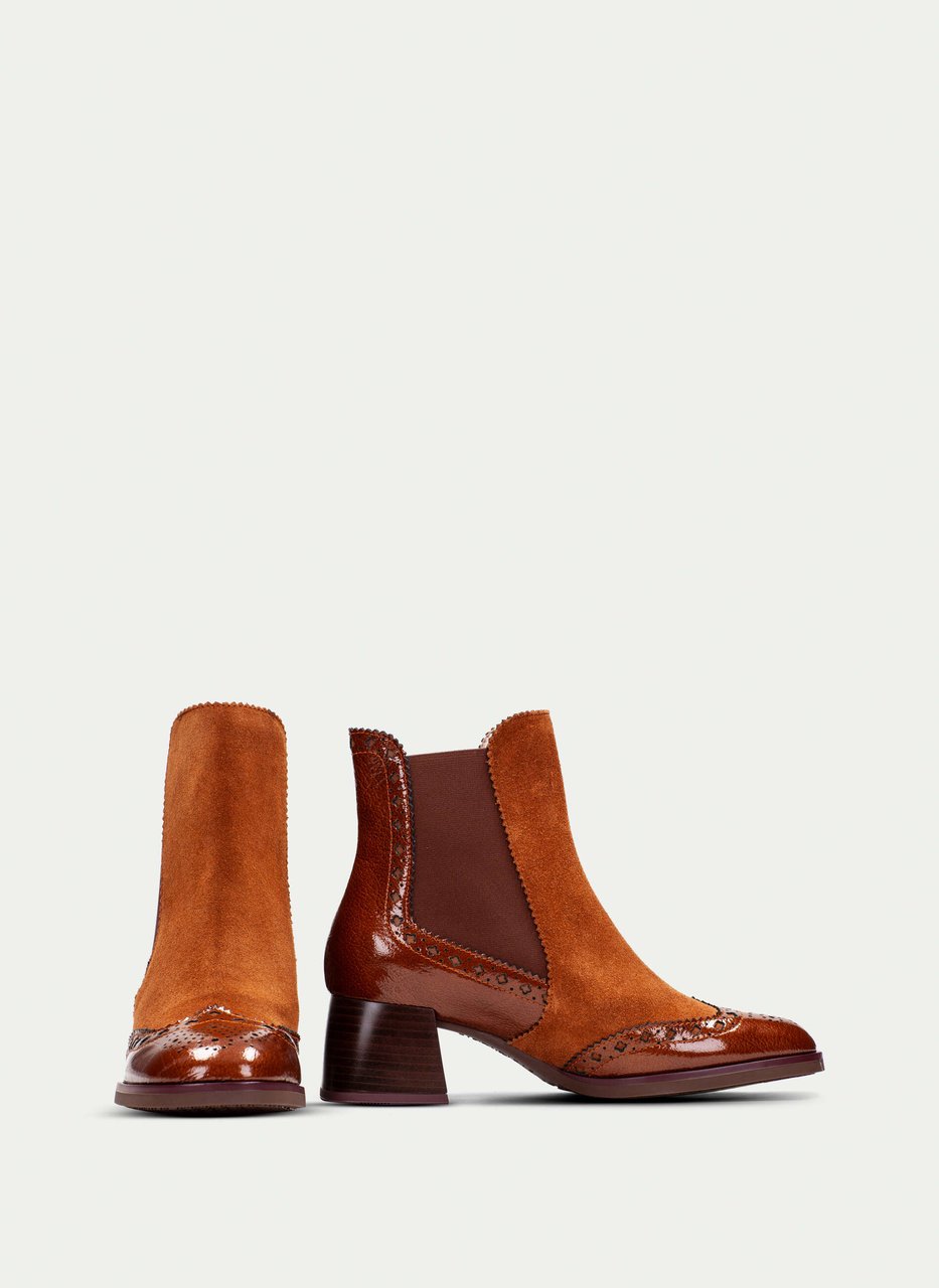 stiefelette milan leder