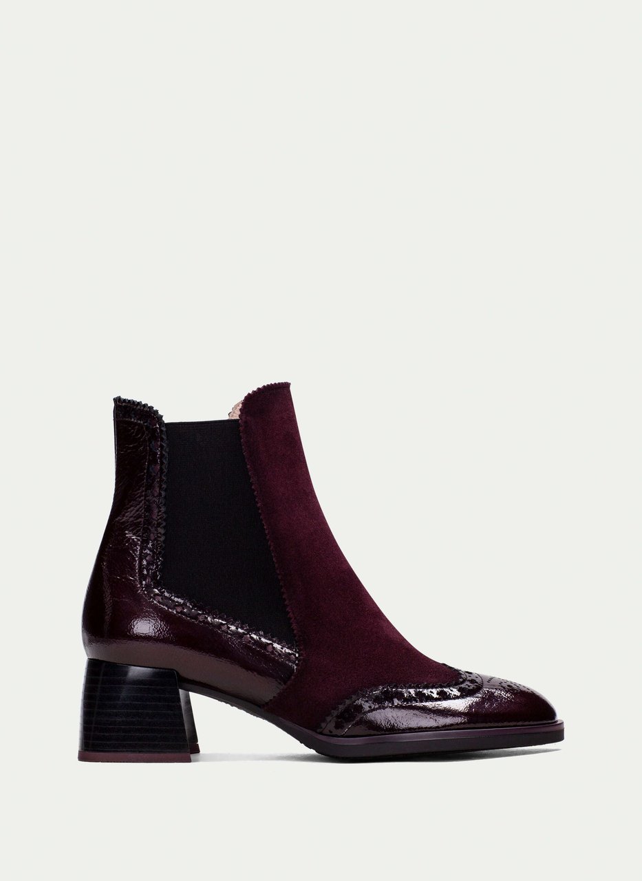 stiefelette milan wein