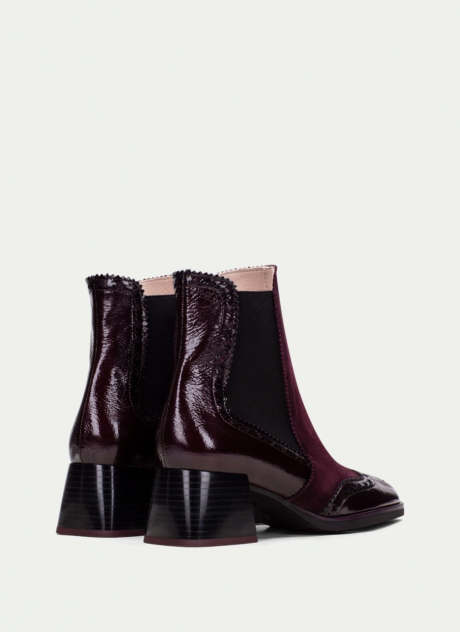 stiefelette milan wein
