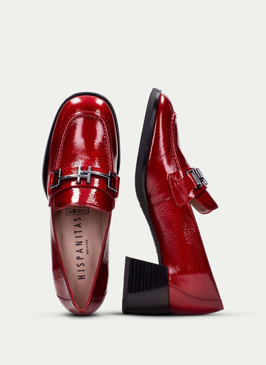 mocasín milan rojo