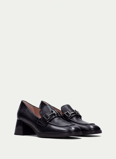 outlet mocassino milan nero - hispanitas