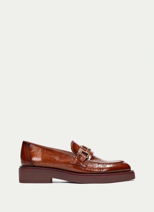 outlet mocassino brooklyn cuoio - hispanitas