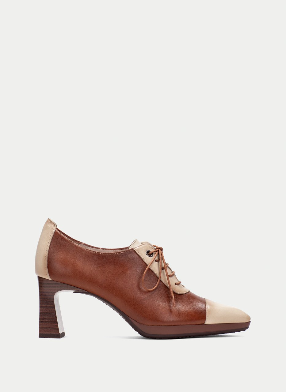 derby ankara cuir-milk