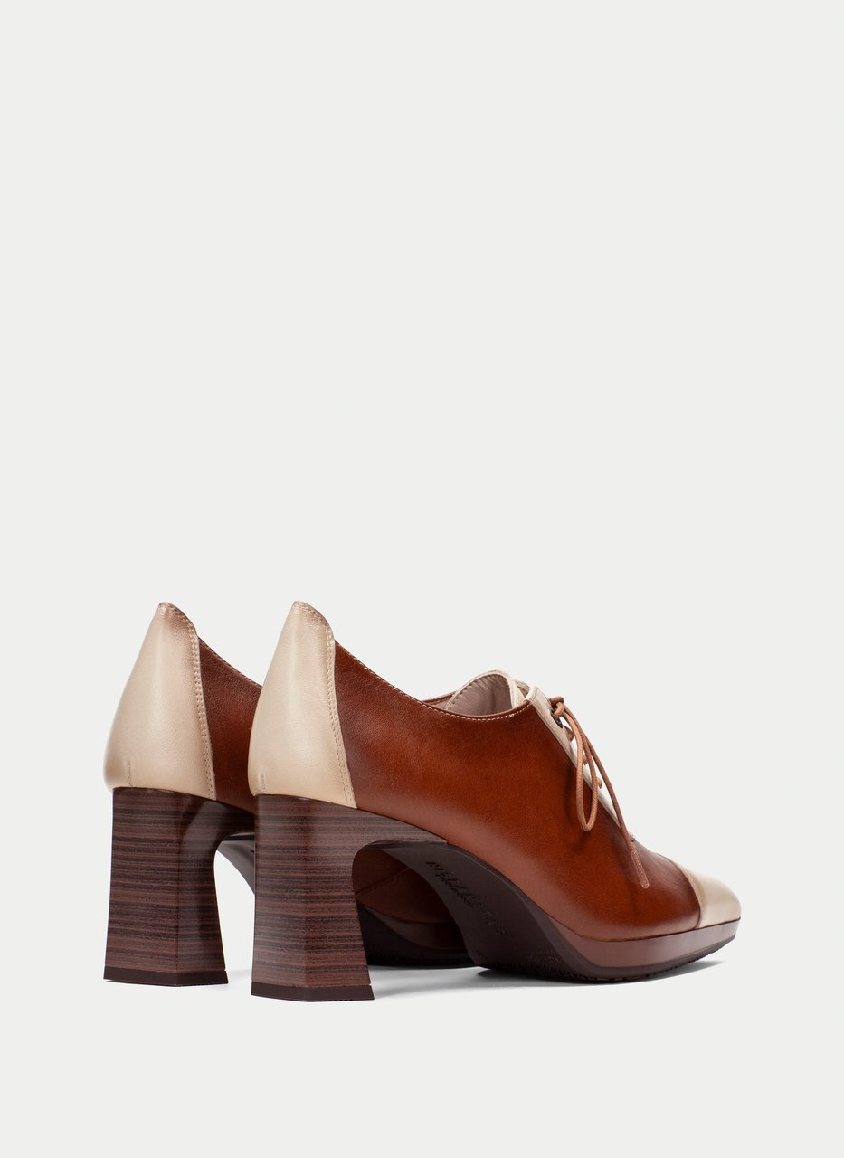 derby ankara cuir-milk
