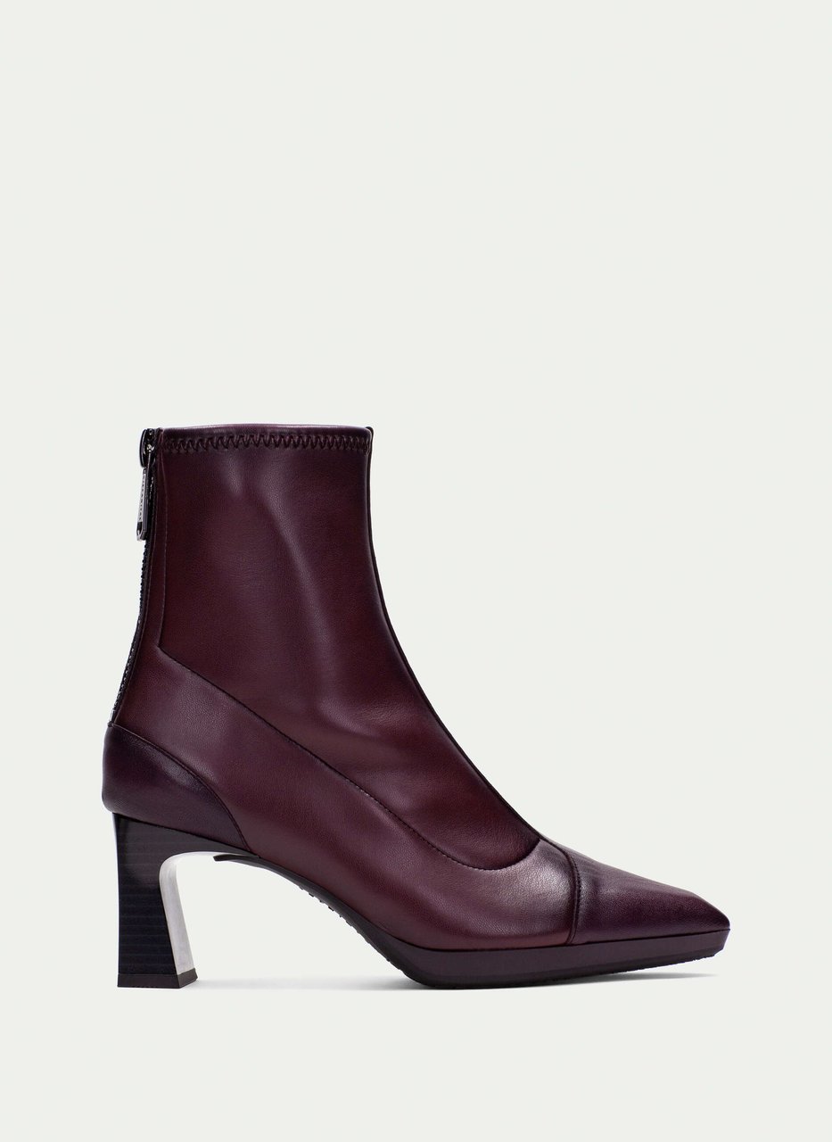 ankle boot ankara wine
