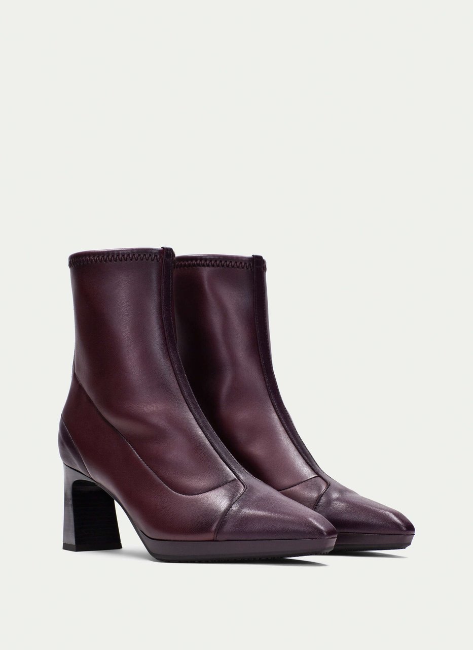 ankle boot ankara wine