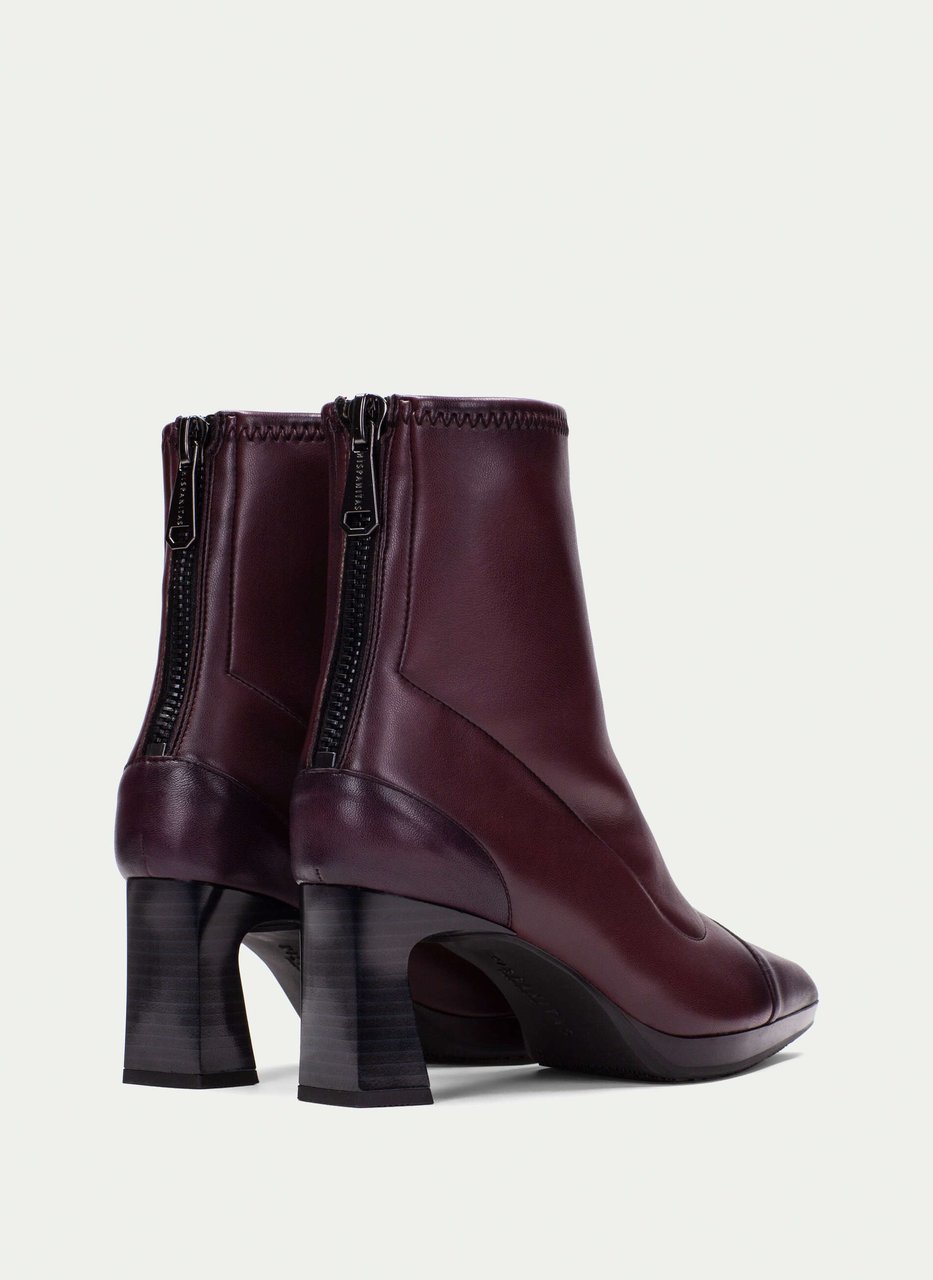ankle boot ankara wine