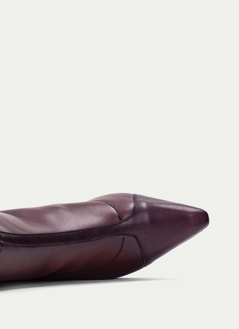 ankle boot ankara wine