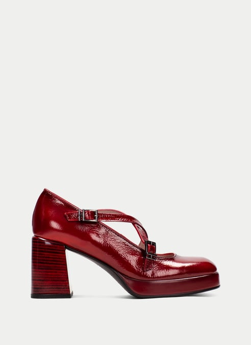 outlet mary jane tokio rojo - hispanitas