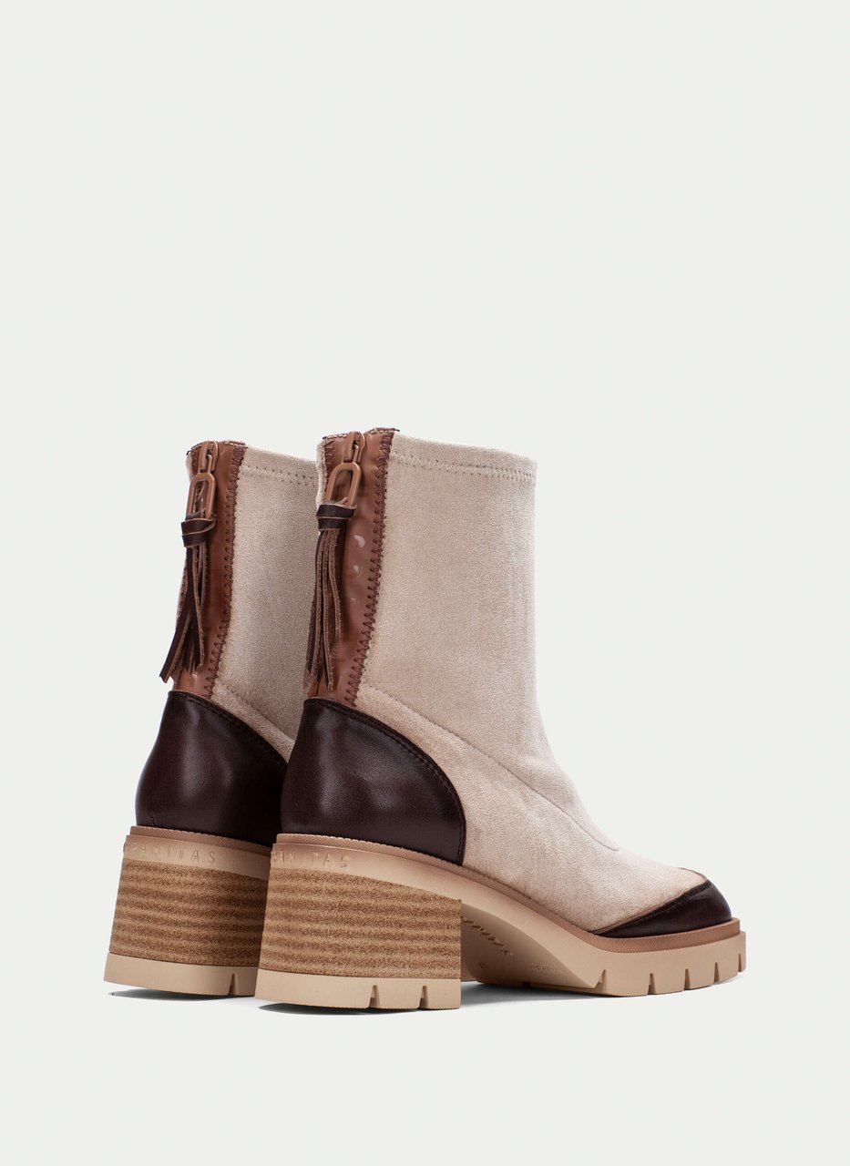 stivaletto everest marrone-milk