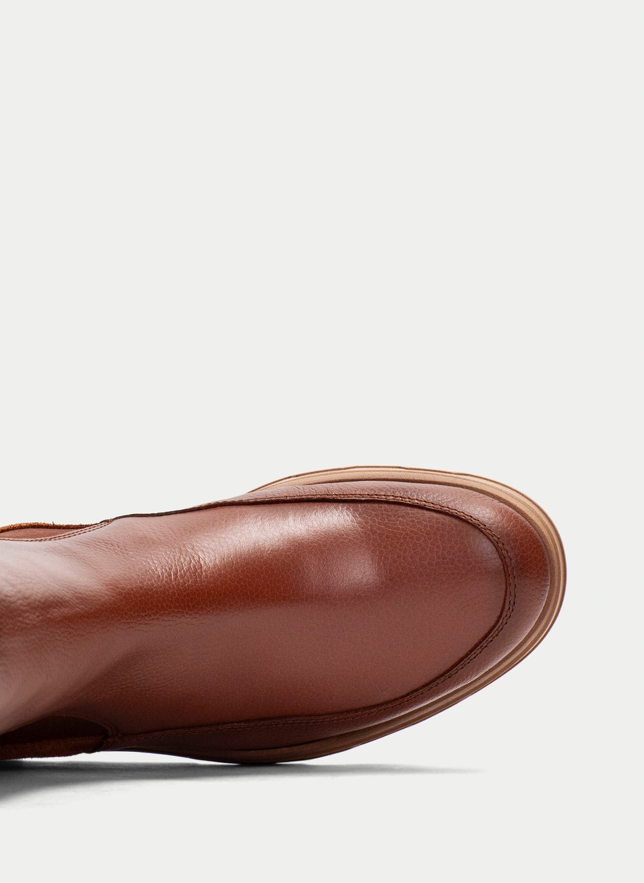botins florencia couro