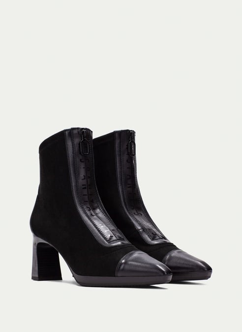 outlet botín ankara negro - hispanitas