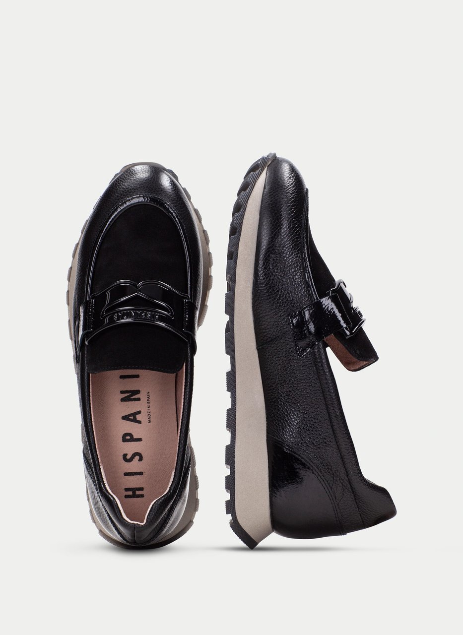 mocassin sport loira noir