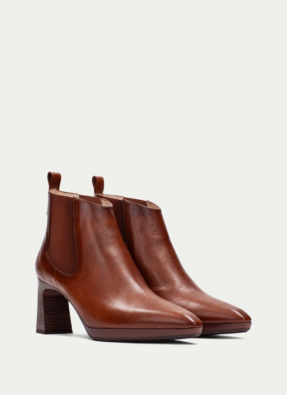 stivaletto ankara cuoio