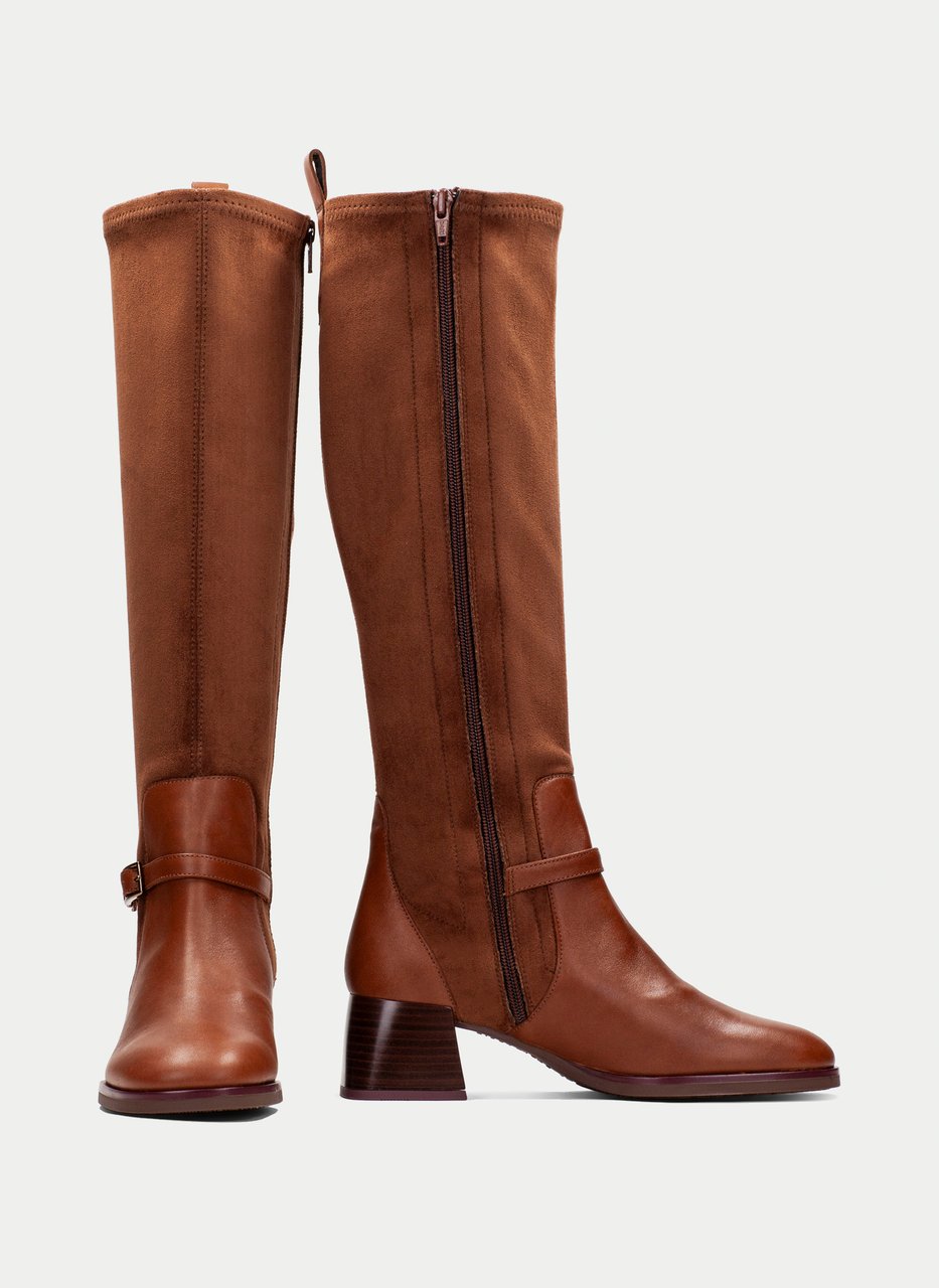 bota milan couro