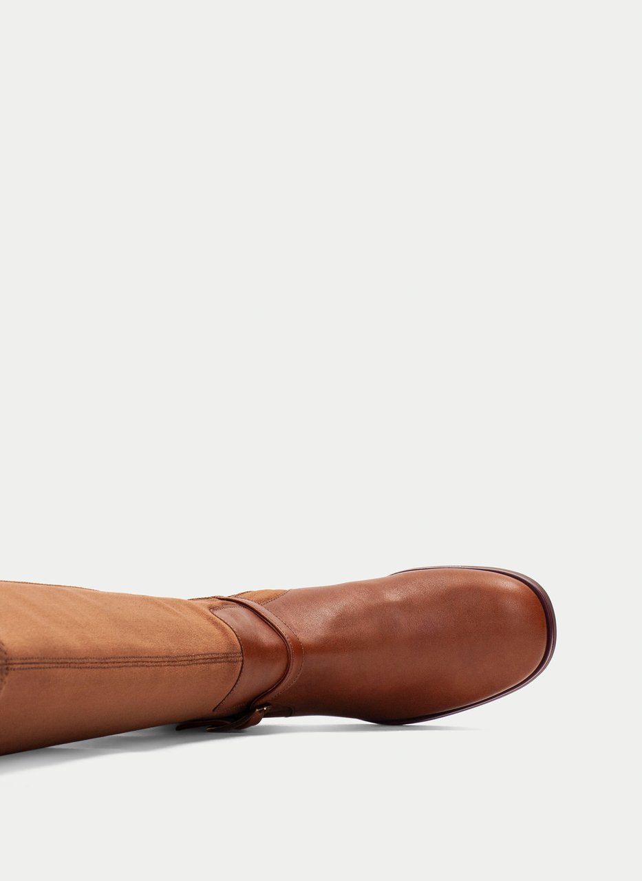 bota milan couro