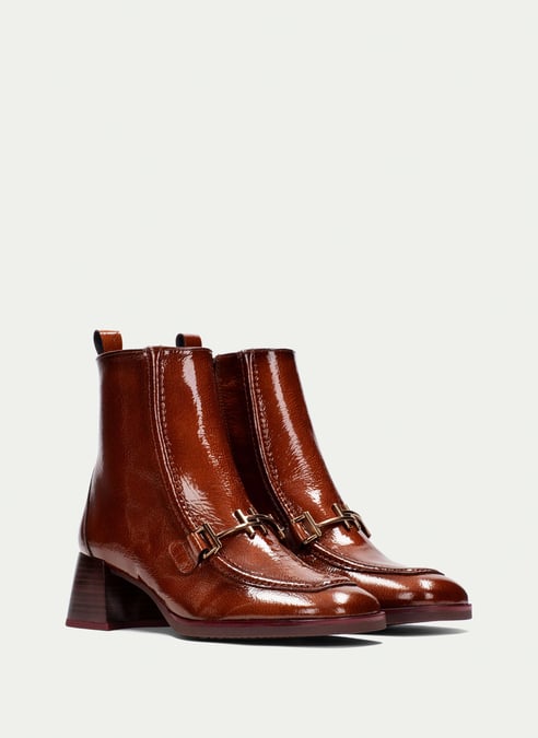 outlet botín milan cuero - hispanitas