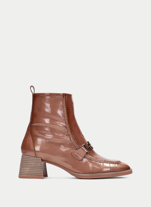 outlet botín milan almond - hispanitas